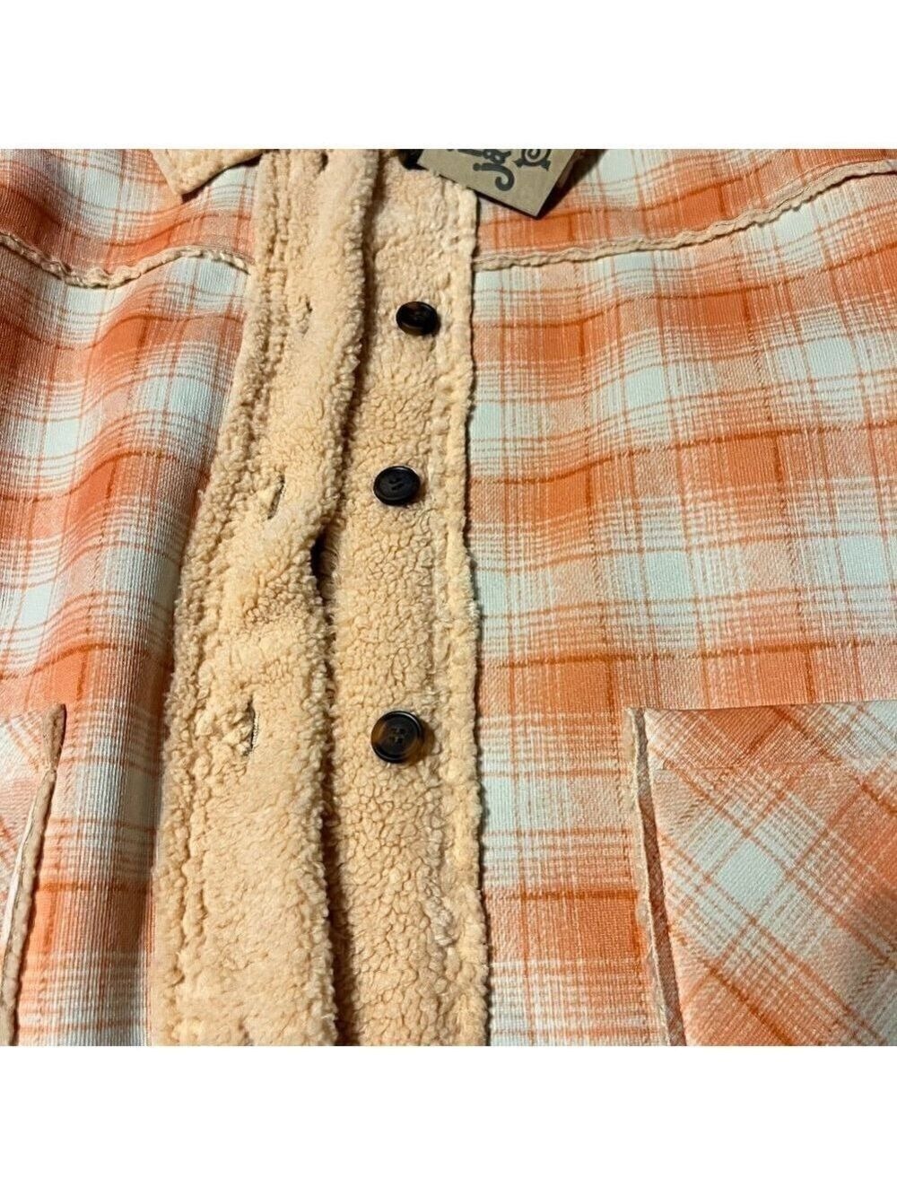 NWT Ivy Jane Fleece lined jacket with elbow patches. size Sm. - Picture 7 of 12